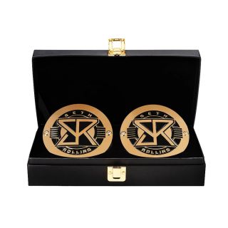 WWE Seth Rollins Side Plates World Heavyweight Championship Replica Box Set