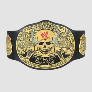Stone Cold Belt Smoking Skull Championship Replica Title
