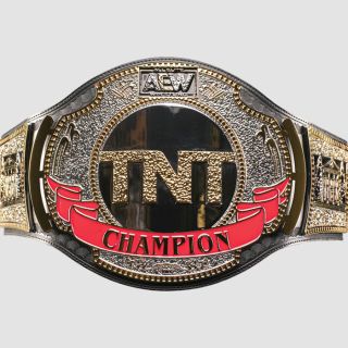 AEW TNT Championship Belt Black Replica Title Belts