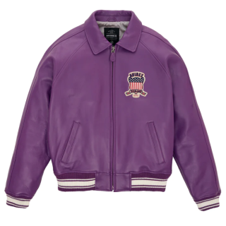 AVIREX ICON PURPLE JACKET