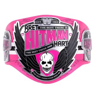 Bret Hart Legacy  Belt Championship Replica Title
