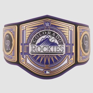Colorado Rockies Belt WWE Legacy Title