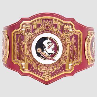 Florida State Seminoles Championship Belt WWE Legacy Title