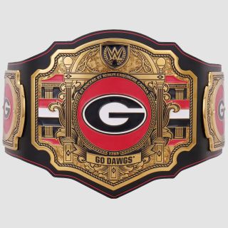 Georgia Bulldogs Championship Belt WWE Legacy Title