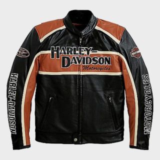 HARLEY DAVIDSON CLASSIC CRUISER LEATHER JACKET