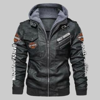 HARLEY DAVIDSON MOTORCYCLE LEATHER JACKET