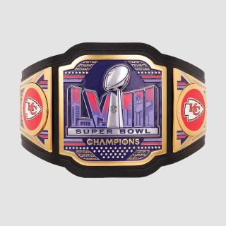 Kansas City Chiefs Super Bowl Champions WWE Legacy Title Belt