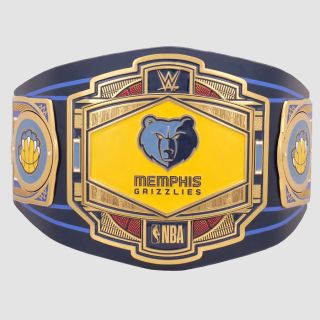 Memphis Grizzlies Wrestling Belt WWE Championship Legacy Title