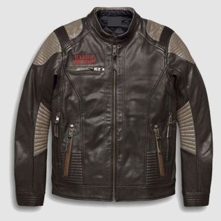 MEN HARLEY DAVIDSON LEATHER JACKET