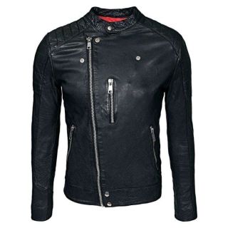 MEN’S BLACK CAFE RACER JACKET