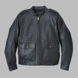MEN'S H-D FLEX LAYERING SYSTEM CAPTAINS LEATHER JACKET