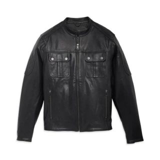 MENS HARLEY DAVIDSON MECHANIC LEATHER JACKET