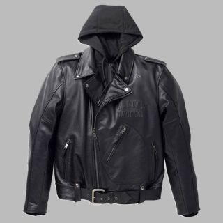 MENS POTOMAC 3-IN-1 LEATHER JACKET