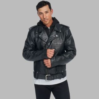 MEN'S HARLEY DAVIDSON POTOMAC 3-IN-1 LEATHER JACKET