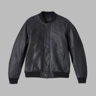 MEN'S THE CITIZEN BOMBER LEATHER JACKET