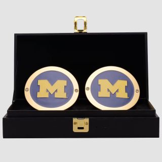 Michigan Wolverines Champion Replica Side Plate Box Set