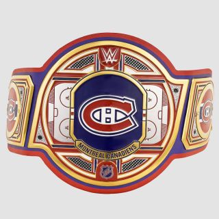 Montreal Canadiens Belt WWE Championship Legacy Title