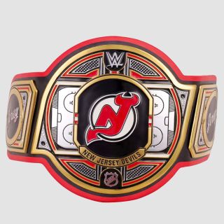 New Jersey Devils Belt WWE Championship Legacy Title