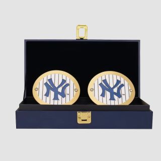 New York Yankees Championship Replica Side Plate Box Set