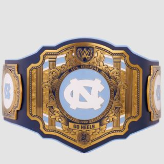 North Carolina Tar Heels Belt WWE Champioinship Legacy Title Belt