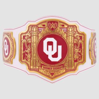Oklahoma Sooners Belt WWE Championship Legacy Title