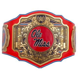 Ole Miss Rebels WWE Legacy Title Belt