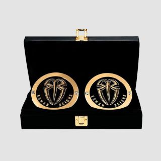 Roman Reigns Side Plates Championship Box Set