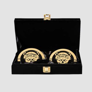 Stone Cold Side Plates Steve Austin Championship Replica Box Set