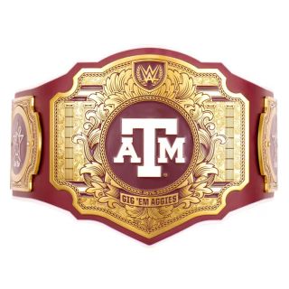 Texas A&M Aggies WWE Legacy Title Belt