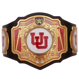 Utah Utes WWE Legacy Title Belt