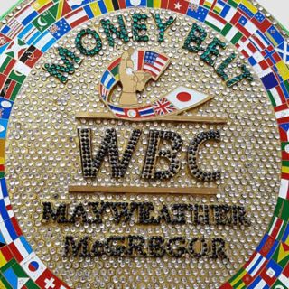 WBC MONEY Belt Fight Mayweather Mcgregor Adult Replica Title