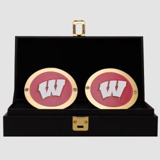 Wisconsin Badgers Championship Replica Side Plate Box Set