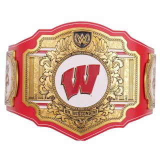 Wisconsin Badgers WWE Legacy Title Belt