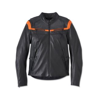 Womens Capitol Triple Vent System 2.0 Leather Riding Jacket