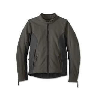 Womens Gallun 2.0 H-D Triple Vent System Leather Riding Jacket