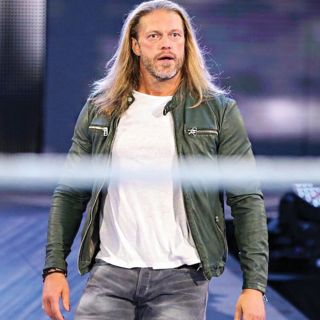 WWE Edge Green Leather Jacket